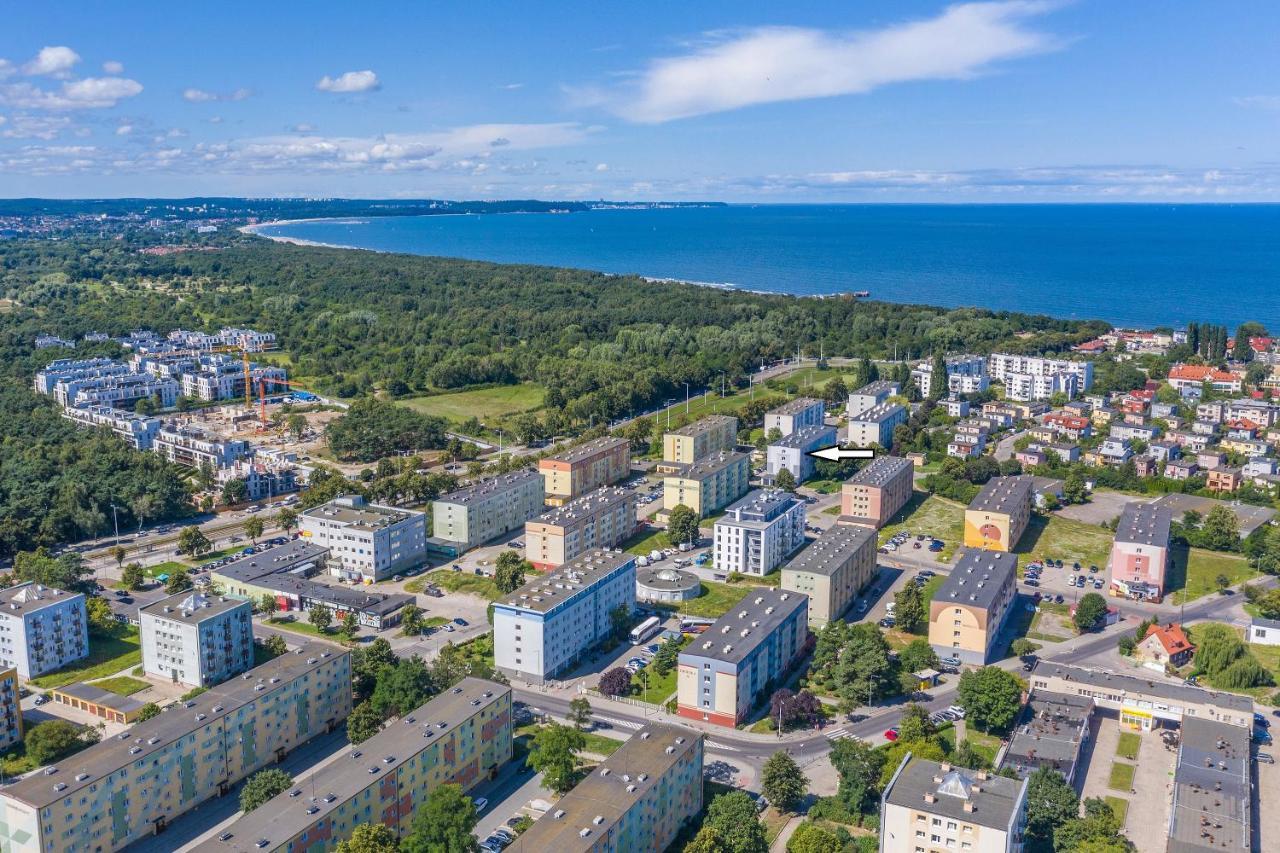 Apartament Blue Brzezno Prostywynajem Gdansk Brzezno Apartamento Exterior foto