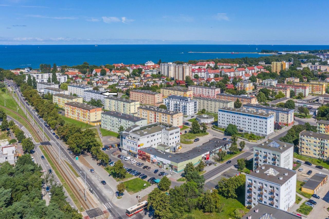 Apartament Blue Brzezno Prostywynajem Gdansk Brzezno Apartamento Exterior foto